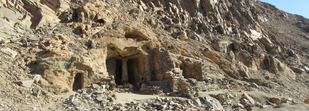 Wadi Sikait - ehemaliges Samaragd-Minengebiet - im Nationalpark Wadi el Gimal