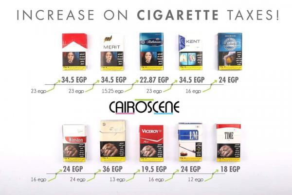 Zigarettenpreise steigen um EGP 0,25 | Mein Ägypten